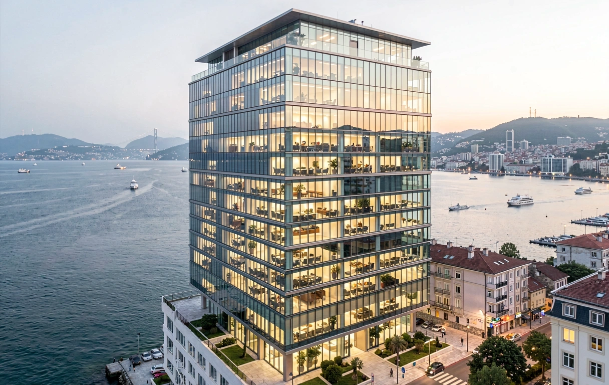 EurasianBizData Headquarters Concept